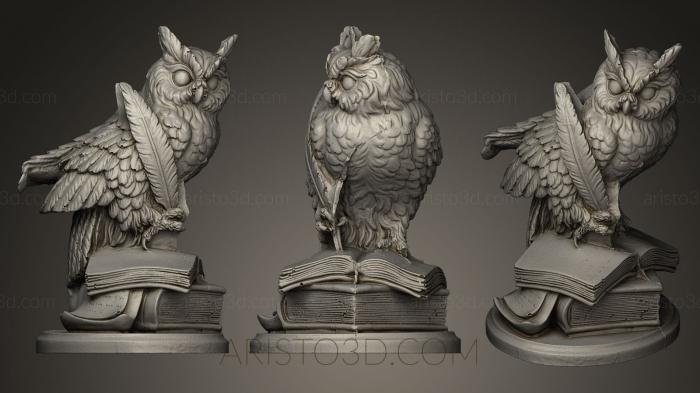 Bird figurines (STKB_0085) 3D model for CNC machine